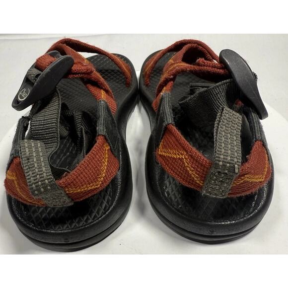Chaco Kids Sandals Size 9 Red Orange Straps Outdoor Hiking Water Shoes EUC - Picture 5 of 16